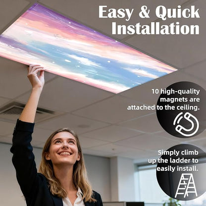4 Pcs Fluorescent Light Covers - Image 4