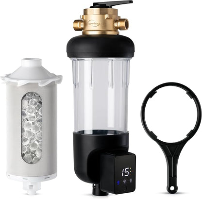 iSpring WSP100SL-ARJ-BP, NSF Certified, Whole House Spin Down Sediment Water by iSpring