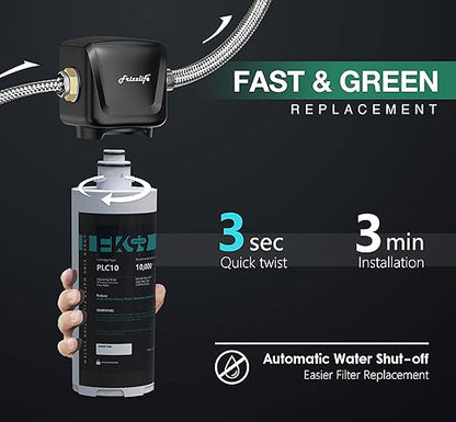Frizzlife FK99 Under Sink Water Filter System, NSF/ANSI 53&42 Certified - Image 4