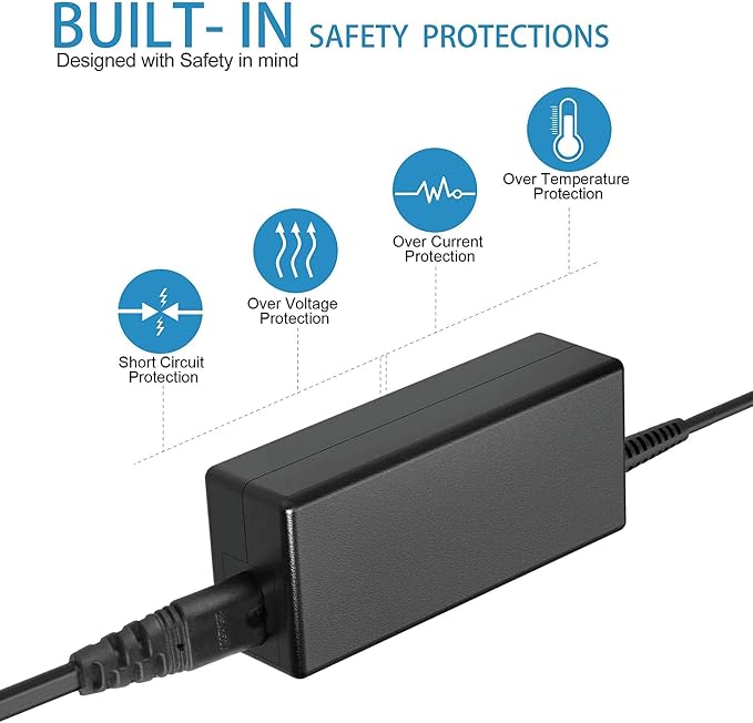 24V AC Adapter Compatible with TOPPIN Comfy Air C2 Ture HEPA Air Purifier - Image 2