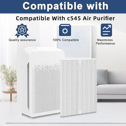 8 Pack C545 H13 HEPA Replacement Filter S Compatible - Image 3