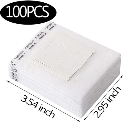 100PCS Portable Coffee Filter Paper Hanging Ear Drip Coffee Single Drinker - Image 2