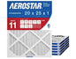 Aerostar 20x25x1 MERV 11 Air Filter, ACTUAL SIZE, Air Conditioning & Furnace by AirFiltersDelivered