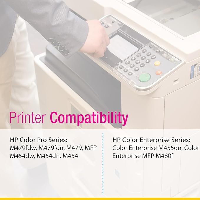 CS Replacement Compatible with HP 414X Toner Cartridge W2021X to use with Color Pro M479fdw M479fdn M479 MFP M454dw Color Enterprise M455dn MFP M480f (Cyan, 1-Pack)
