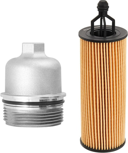 Upgrade Aluminum Engine Oil Filter Housing Cap by TEMSONE