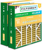 Filterbuy 20x25x6 Air Filter MERV 11 Superior Pet & Allergy Defense, Pleated by Filterbuy