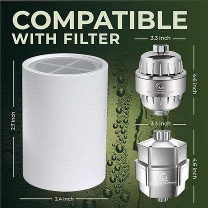AquaHomeGroup Vitamin C+E+A Shower Filter Replacement Cartridge - Image 8