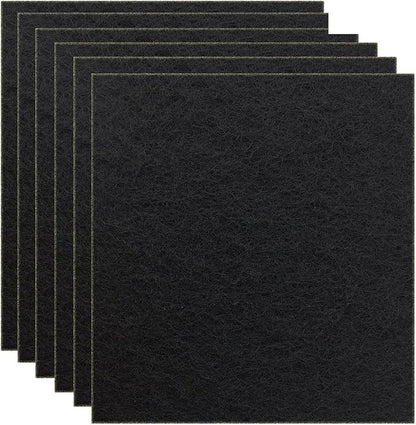 6 Pack Charcoal Cat Litter Box Replacment Filter Hooded Cat Litter Boxes and by Beacozofu
