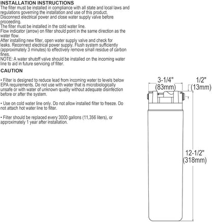Elkay EWF3000 WaterSentry Plus Filter System Kit - Image 3