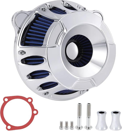 Air Cleaner Motorcycle Air Filter Intake System Kit Fit - Image 3