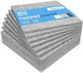 BXI Thickened Sound Absorbing Panels - 12 Pack 12 X 12 X 0.5 Inches Dense Acoustic Panels, Echo Noise Reducing Sound Panels, Tackable Studio Panels for Wall and Ceiling Acoustic Treatment