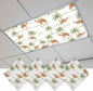 Fluorescent Light Covers for Drop Ceiling Abstract Brown Camels Palm-Trees by Unknown