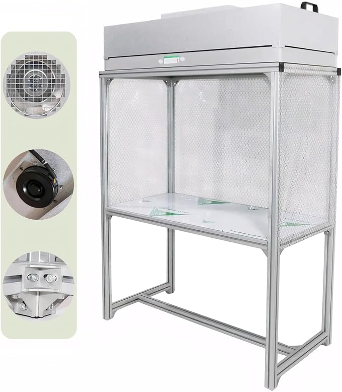 INTSUPERMAI Vertical Laminar Flow Hood Air Flow Clean Bench Workstation by INTSUPERMAI