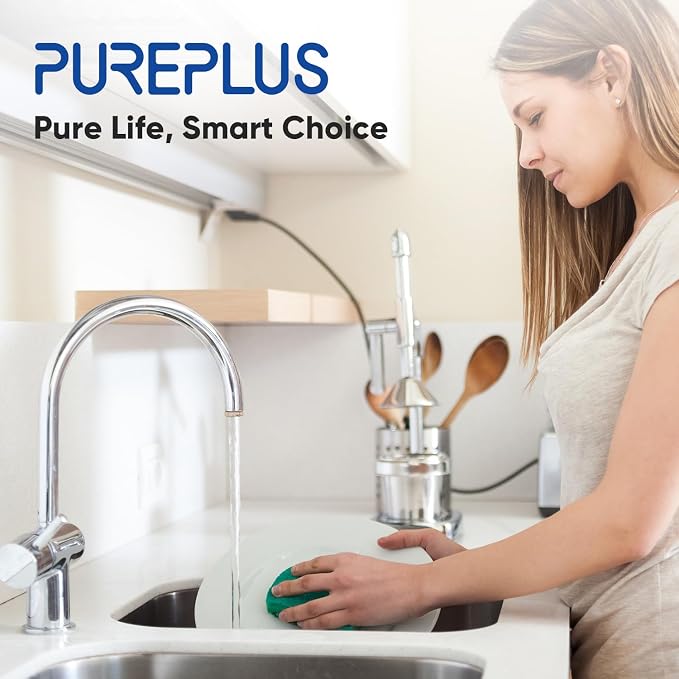 PUREPLUS WFC5300A-20 Under Sink Water Filter, 000 Gallons Capacity, 99.99% - Image 8