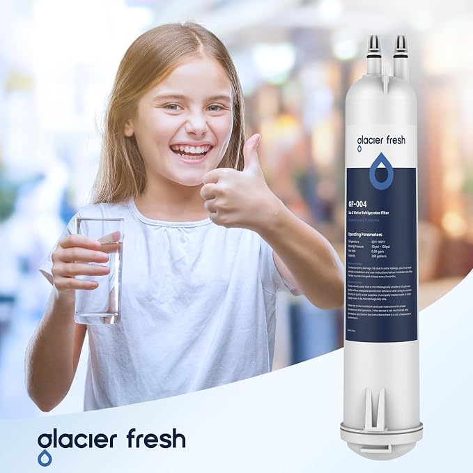 GLACIER FRESH Compatible with 4396841 Refrigerator Water Filter, Filter 3 - Image 6