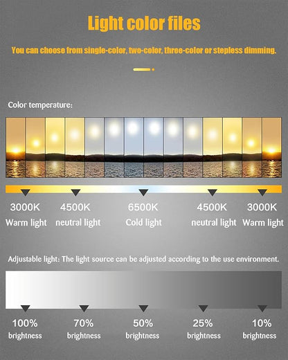 JSLJDM 500X500 mm Illuminated Backlit LED Bathroom Mirror, Wall Mounted - Image 5
