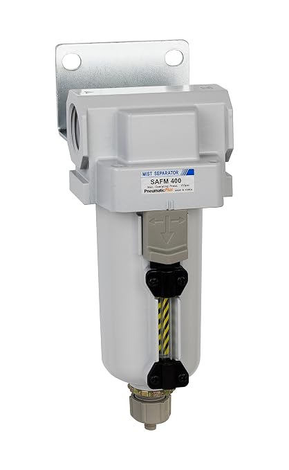 PneumaticPlus SAFM400-N06B-MEP Compressed Air Coalescing Filter, 0.1 Micron by PneumaticPlus