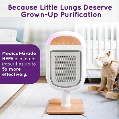 Air Purifier for Baby | Proprietary Safe-Sleep Design | Medical-Grade HEPA - Image 3