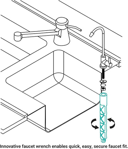 Metpure Non-airgap NSF Certified RO Faucet Reverse Osmosis Drinking Water - Image 8