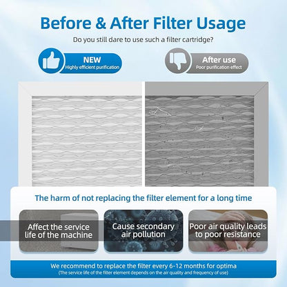 14 x 17.5 x1.75 MERV 13 Replacement Filter Compatible - Image 5