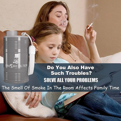 Personal Smoke Air Filter- Effectively Captures Smoke and Eliminates Odors - Image 2