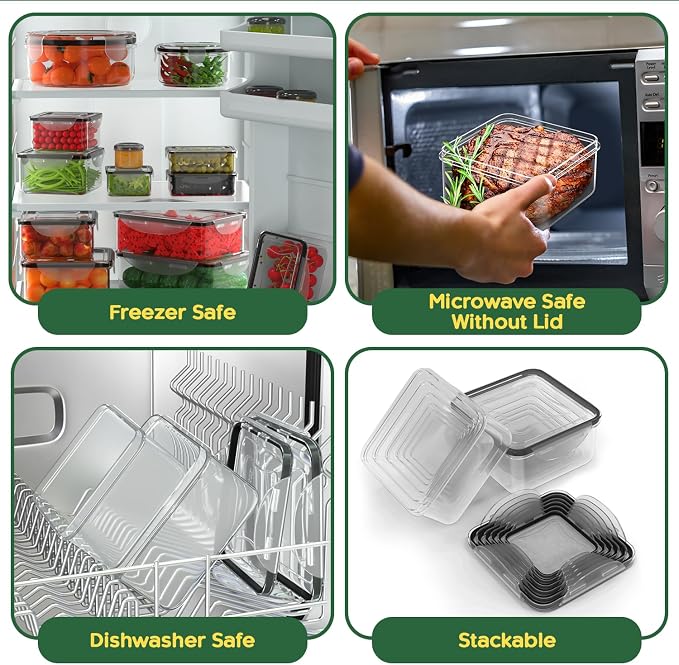 44 Pcs Food Storage Containers - Image 6