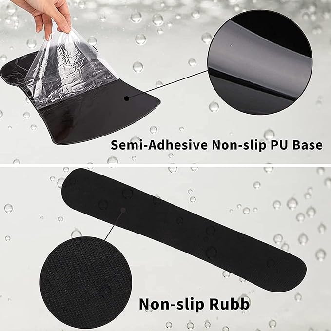 Keyboard Wrist Rest and Mouse Pad Wrist Support Set with Coasters, Non-Slip PU Base Ergonomic Gaming Mousepad for Home Office Working Studying Easy Typing & Pain Relief - Sunflower and Butterfly