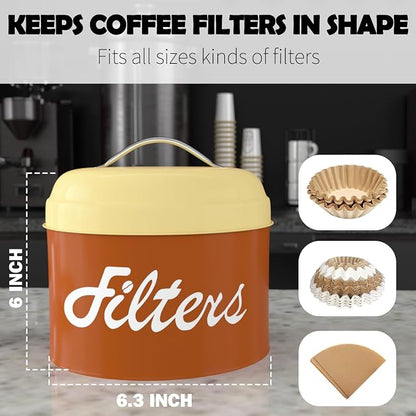 Brown Basket Coffee Filter Holder - Image 2