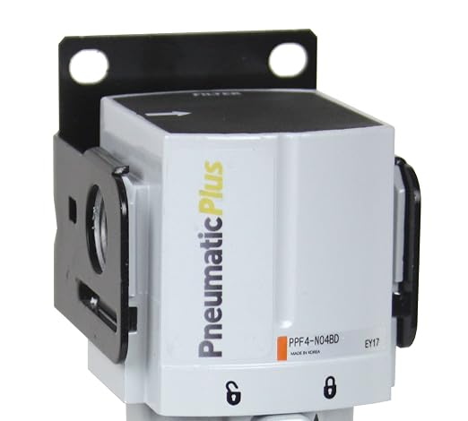 PneumaticPlus PPF2-N02B Miniature Compressed Air Particulate Filter 1/4" NPT - Image 3