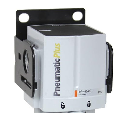 PneumaticPlus PPF2-N02B Miniature Compressed Air Particulate Filter 1/4" NPT - Image 3