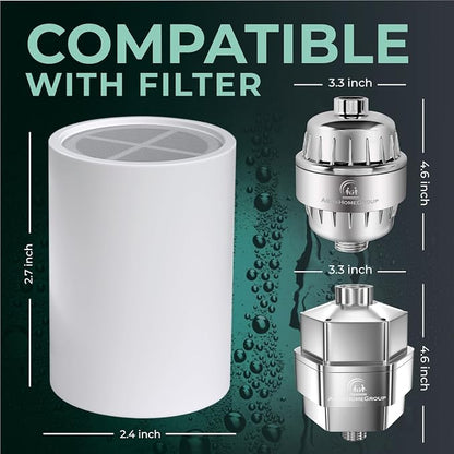 AquaHomeGroup Vitamin C + E + A Shower Filter Replacement Cartridge - Image 5