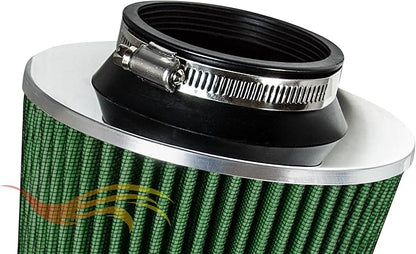Rtunes Racing Universal Clamp-On Air Filter, Standard Cone, Dry Washable Design - Image 3