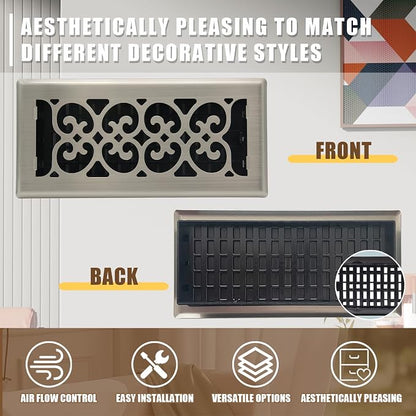 Floor Vents Register Decorative Floor Vent - Image 2