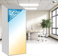 Msbfi 2x4 LED Flat Panel Lights Drop Ceiling Light Fixture 5000K 4000K 3000K Selectable 0-10v Dimmable, 30-40-50W 24x48 LED Light Fixture 100-277V for Office Ceiling Lighting Fixture ETL/DLC 16 Pack