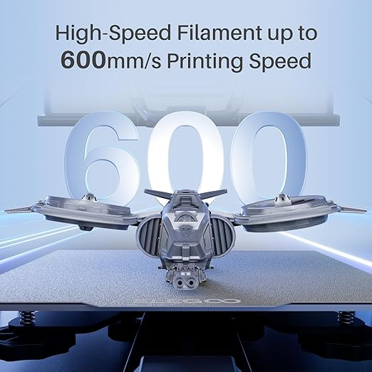 ELEGOO Rapid PLA Plus Filament 1.75mm Black 4KG, PLA+ 3D Printer Filament for 30-600 mm/s High Speed Printing, Dimensional Accuracy +/- 0.02 mm, 4 Pack 1kg Spool(2.2lbs)