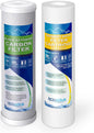 1 Standard Coconut Shell Block Carbon & 1 Four Layers of Filtration by Ronaqua