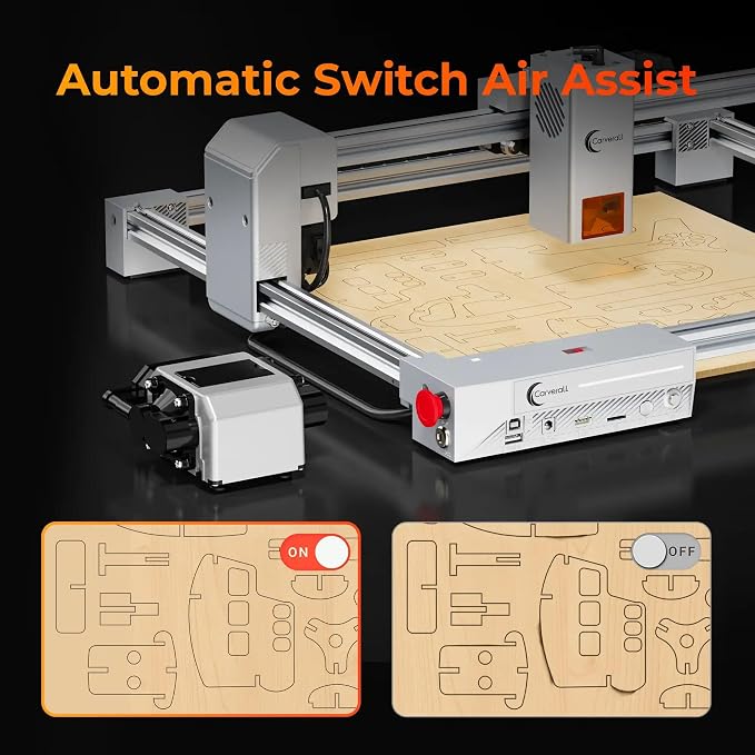 JL9 20W Laser Engraver and Cutter - Image 3