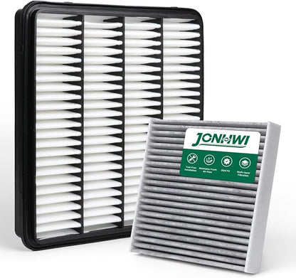 Engine & Cabin Air Filter Set for LX570, LAND CRUISER, LAND CRUISER, Replace by Makeyourlifeeasier