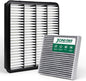 Engine & Cabin Air Filter Set for LX570, LAND CRUISER, LAND CRUISER, Replace by Makeyourlifeeasier