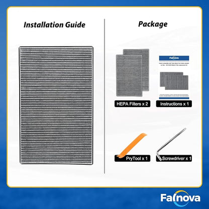 Compatible with Tesla Model X 2015-2020 Cabin Air Filter Intake HEAP Filter Kit - Image 5