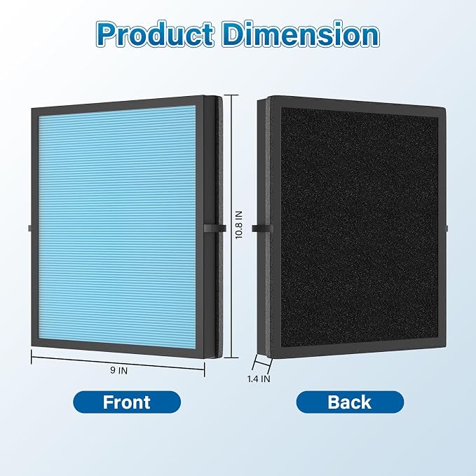 4 Pack MK04 Air Filter Replacement - Image 5