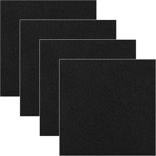 4 Pack 5inch Charcoal Filters for Kitchen Compost Bin, Compost Filters for by IOUALEY
