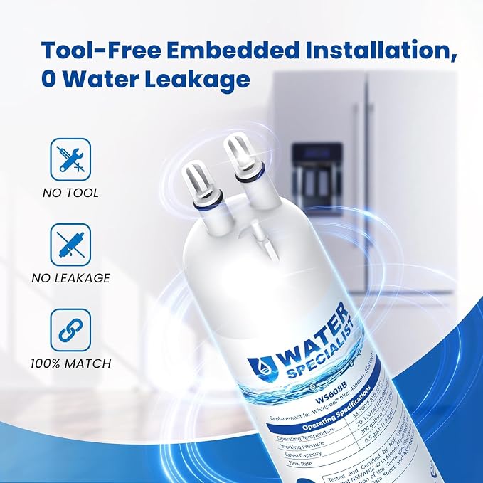 Waterspecialist EDR3RXD1 Water Filter, Replacement - Image 5