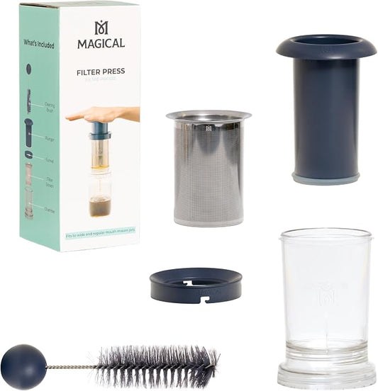 Magical Butter Filter Press – Stainless Steel Strainer System by MagicalButter