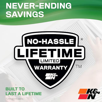 K&N 14X30X1 HVAC Furnace Air Filter, Lasts a Lifetime, Merv 13, the Last HVAC - Image 7