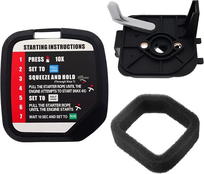 Air Filter Cover Air Filter Airbox Base w/Choke Lever by TPCABPART