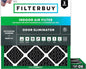 Filterbuy 14x14x1 Air Filter MERV 10 Odor & Allergy Defense by Filterbuy