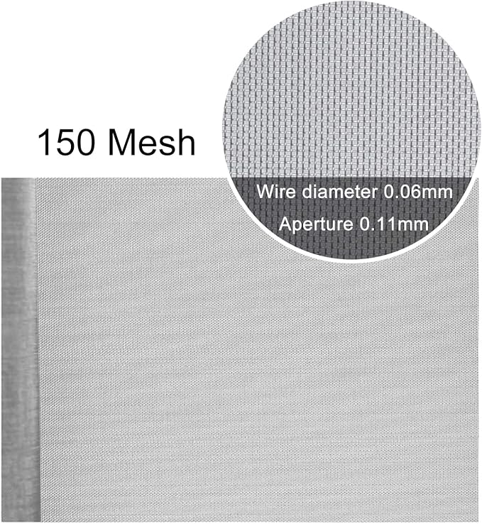 Stainless Steel Woven Wire Mesh Stainless Steel Wire Mesh 30 Mesh/150 Mesh - Image 2