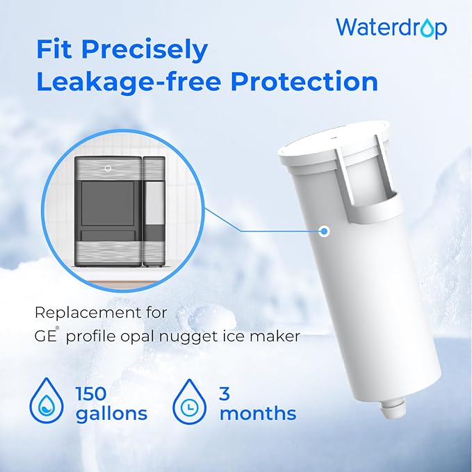 Waterdrop Replacement for GE® Profile Opal Nugget Ice Maker Water Filter - Image 6