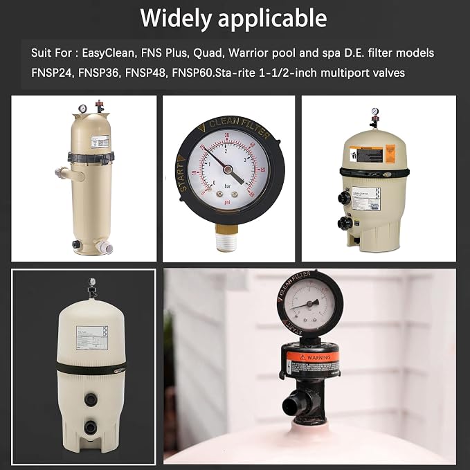 190058 Pressure Gauge 0-60 PSI - Image 2